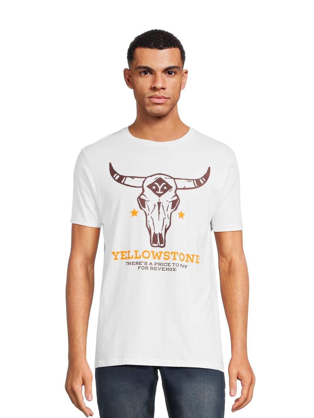 Yellowstone Bull Mens & Big Mens Graphic Tee Shirt